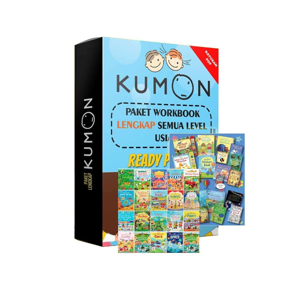 Jual Kumon Paket Lengkap Pembelajaran Anak - Media Pembelajaran Guru ...