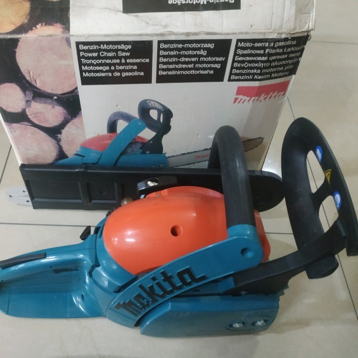Jual mesin chainsaw Makita DCS4610 made in germany | Shopee Indonesia