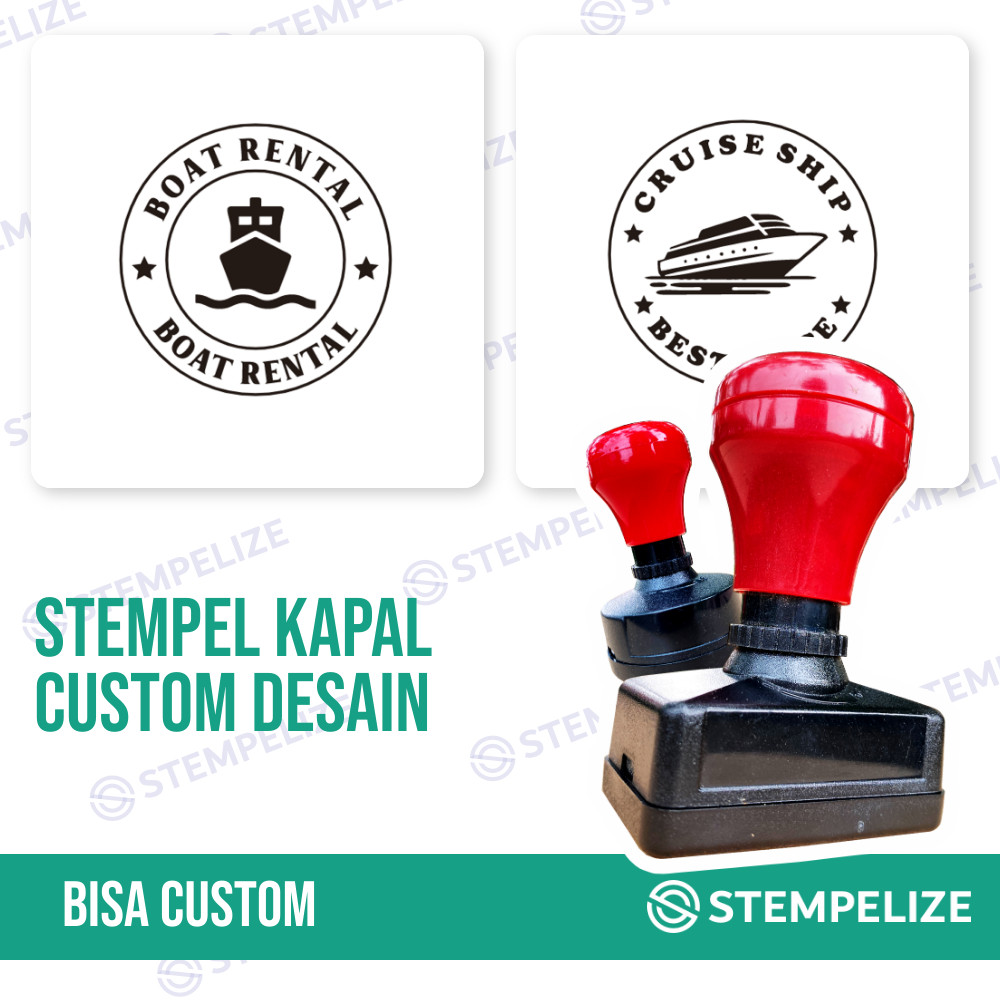 Jual Stempel Kapal Custom Desain | Shopee Indonesia