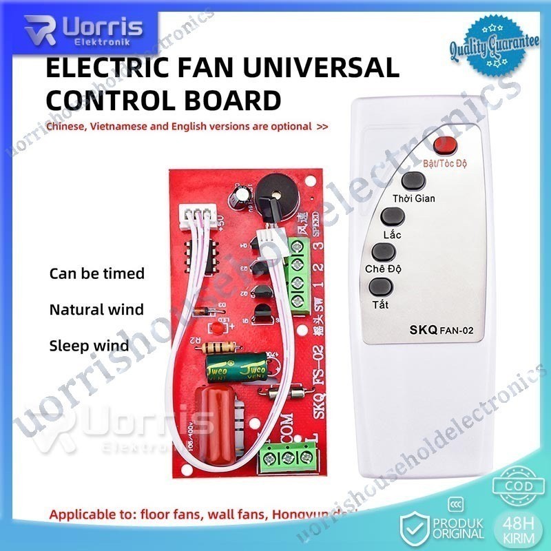 Jual Fan Remote Control Modified Board Circuit Board Control ...