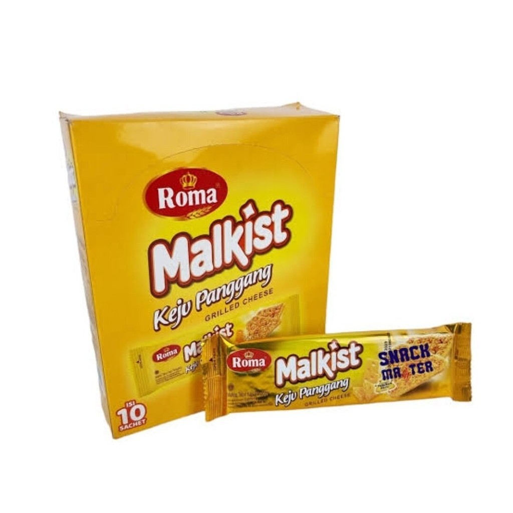 Jual Roma Malkist Keju Panggang BOX isi 10 Pcs | Shopee Indonesia
