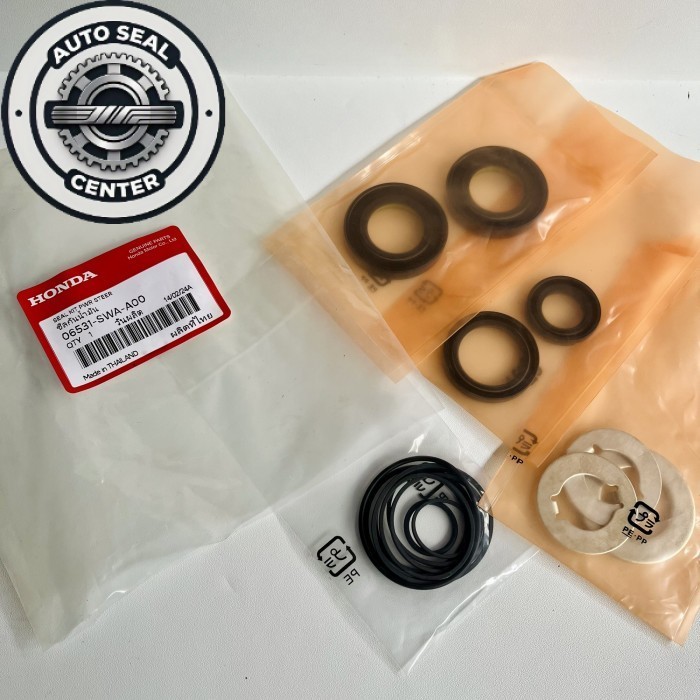 Jual Seal Rack Power Steering Pinion Set Honda 06531-SWA-A01 New Crv ...