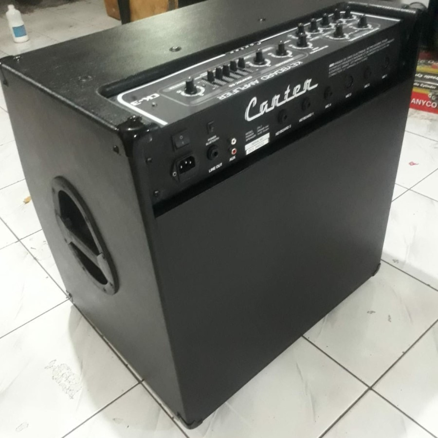 Jual Ampli Keyboard Carter CK3 4 input speaker 15 inch Original ...