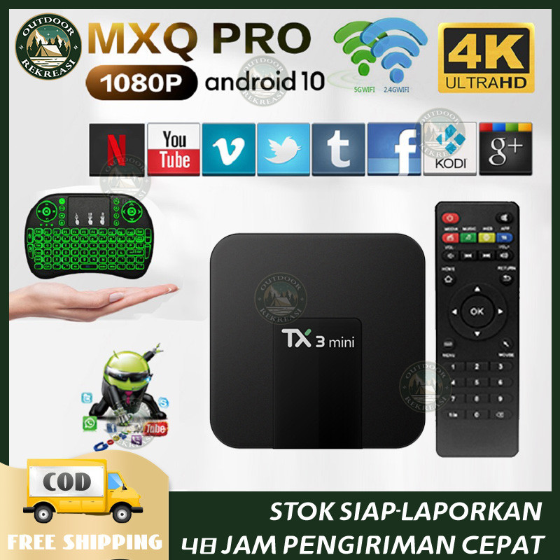 Jual Set Top TV BOX Android MXQ Pro Indihome Digital Online TV Ram 2 ...