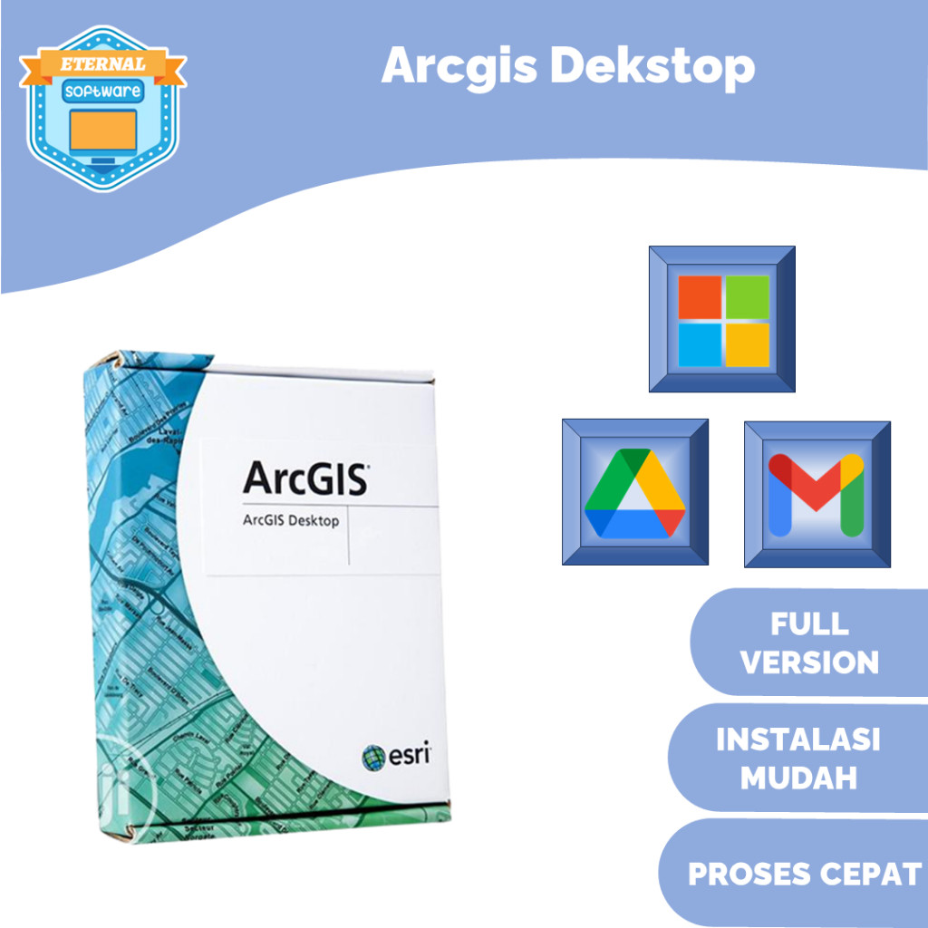 Jual Software ArcGIS Desktop 10.8 Full Version No Trial + Panduan ...