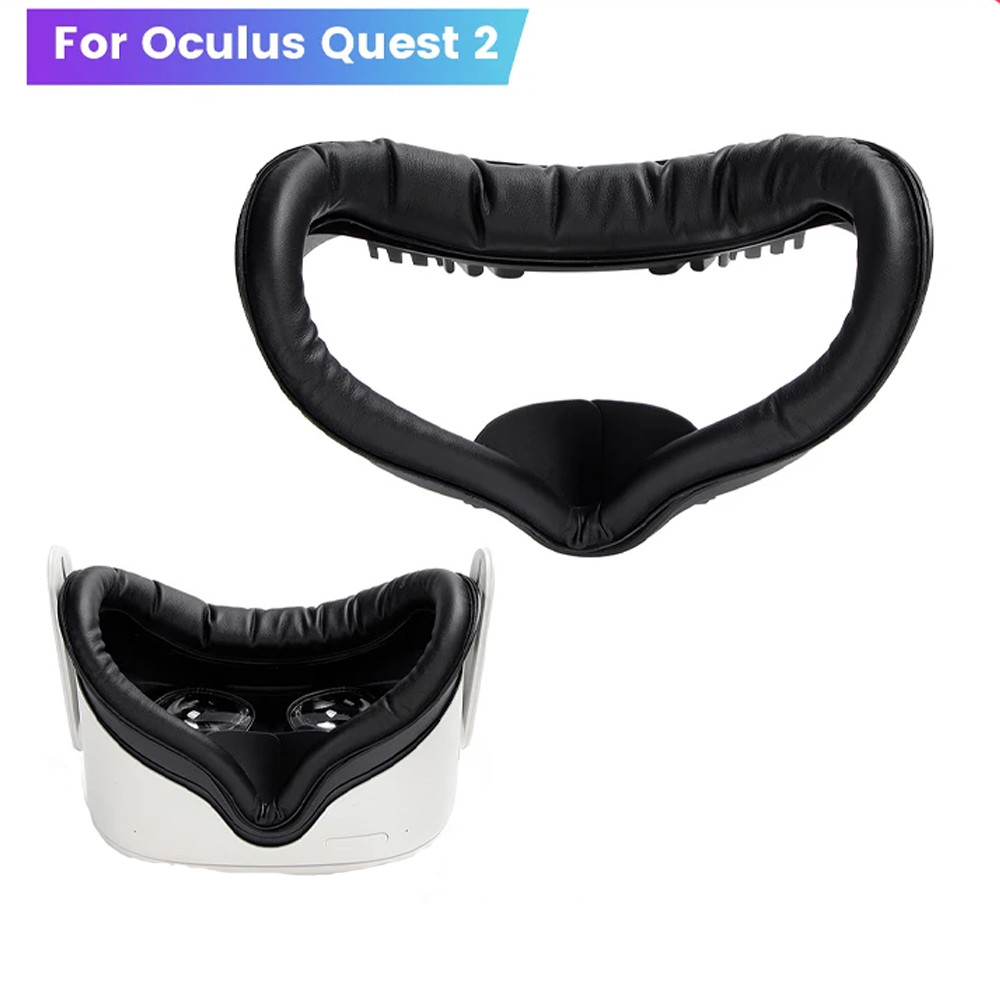 Jual 3in 1 PU Face Pad Cushion Mask Cover With Bracket Protective Mat ...