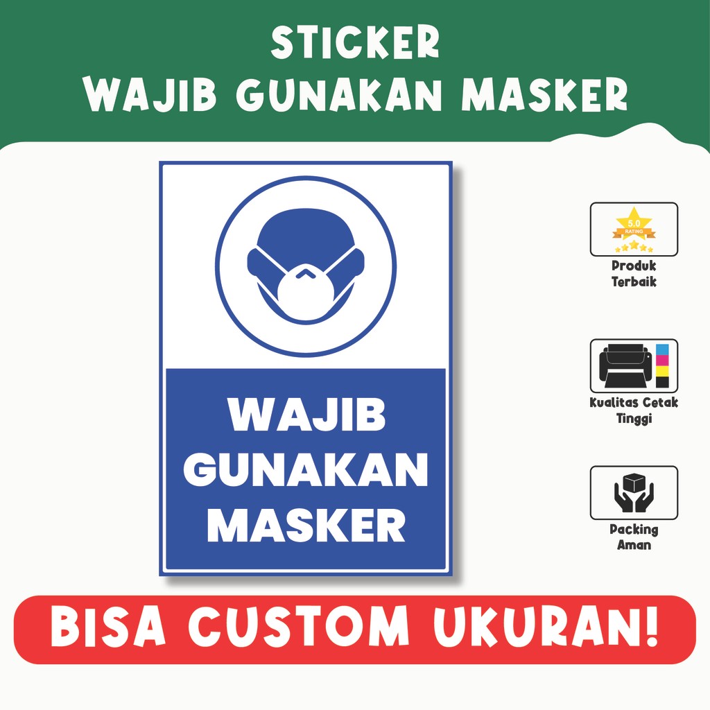 Jual Sticker Peringatan APD – Lengkap untuk Keselamatan Kerja, Material ...