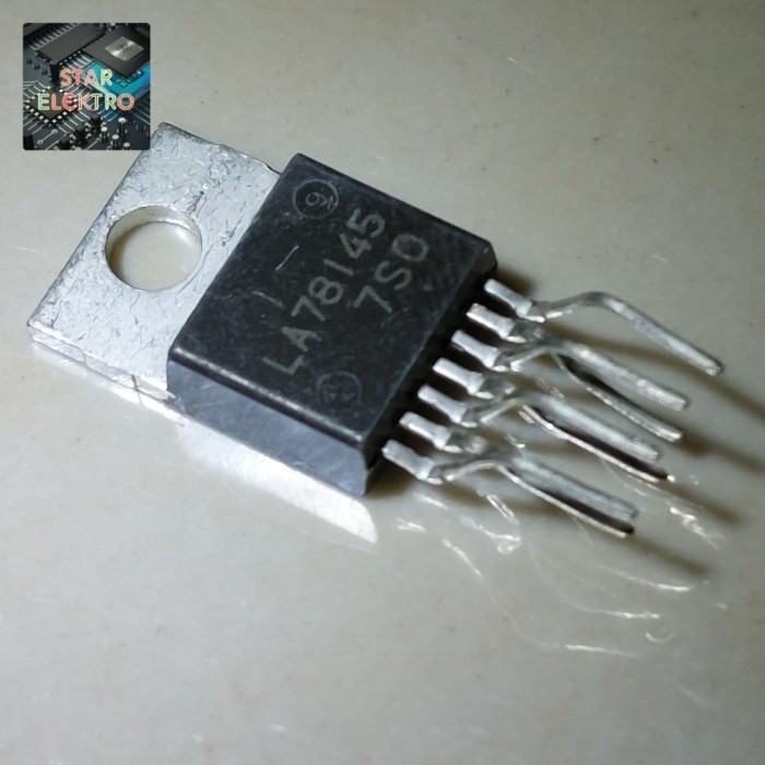 Jual LA78145 To-220-7 LA 78145 IC Vertikal TV Vertical Gambar Sanyo ...