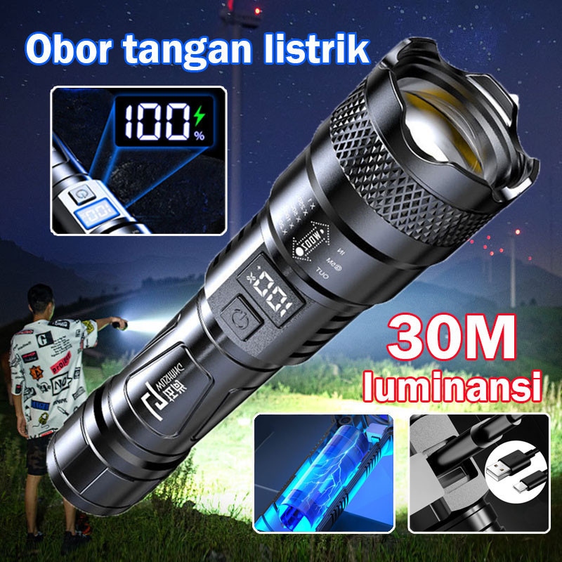 Jual 300W Senter Cas Police Swat Senter Senter LED Super Terang ...