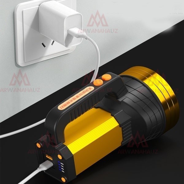Jual Senter LED Super Terang Jarak Jauh 3 Mode Senter Camping Jumbo ...