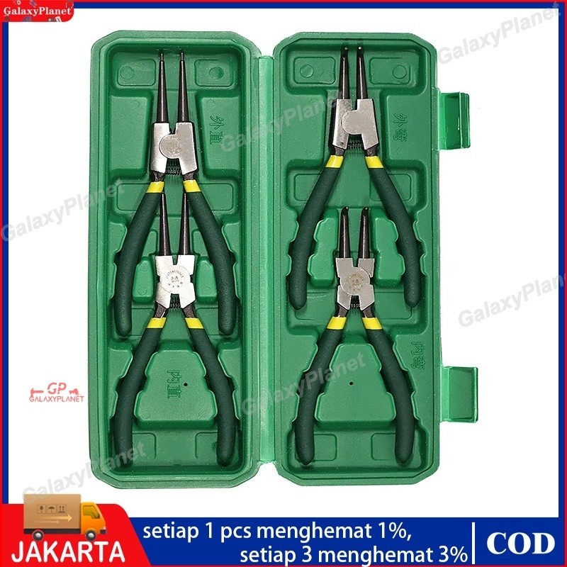 Jual Pcs Tang Circlip Tang Snap Ring Set Inch Set Tang Circlip