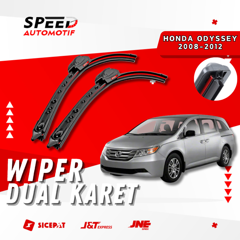 Honda Odyssey 2012 Wiper Sizenull