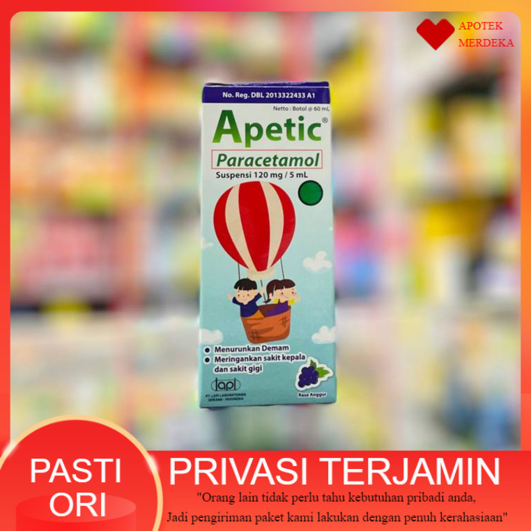 Jual Apetic Sirup 60 ML | Apetic Forte Sirup 60 mL | Apetik Syrup 60mL ...