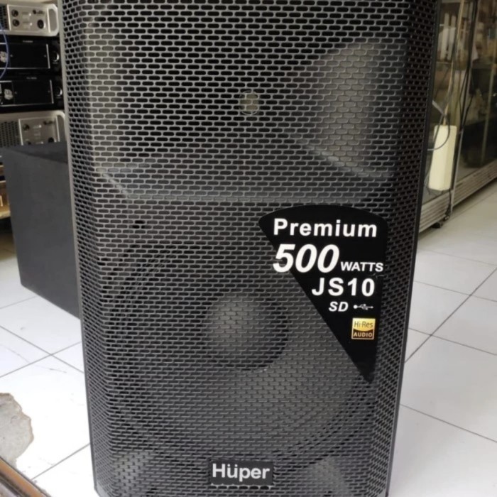 Jual Speaker Aktif Huper Js 10 500 Watt Usb Speaker Karaoke 15 Inch