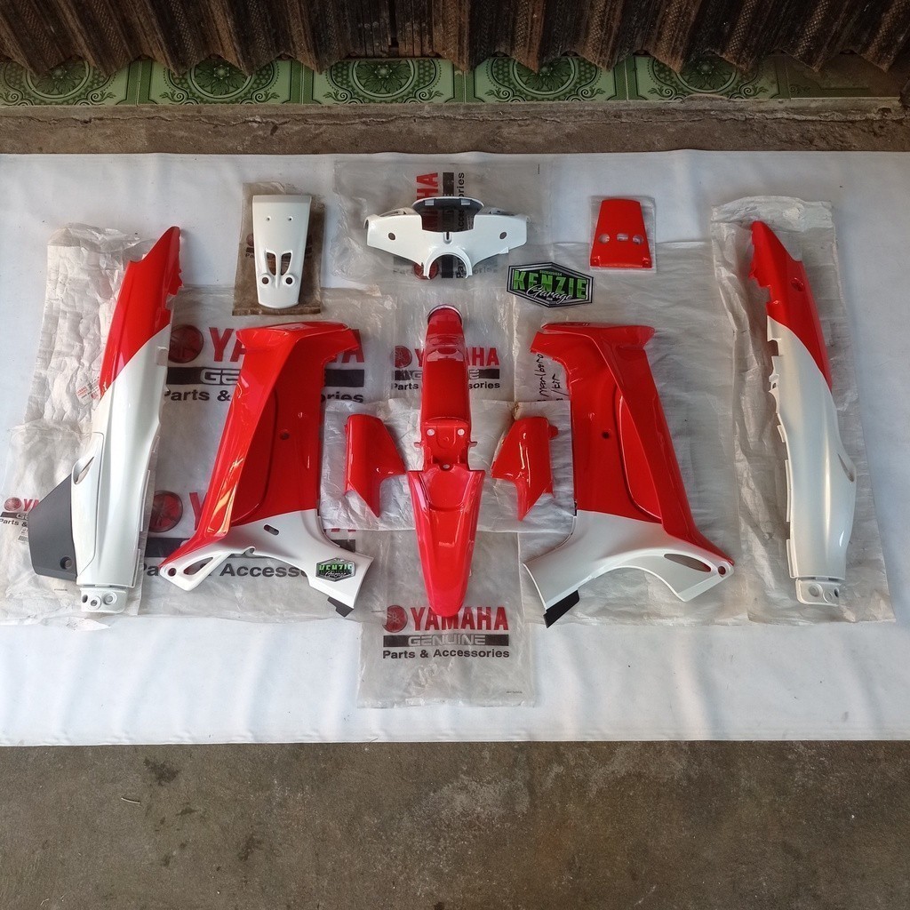 Jual promo spesial Cover Body Full Set F1ZR FIZR Merah Putih Special ...