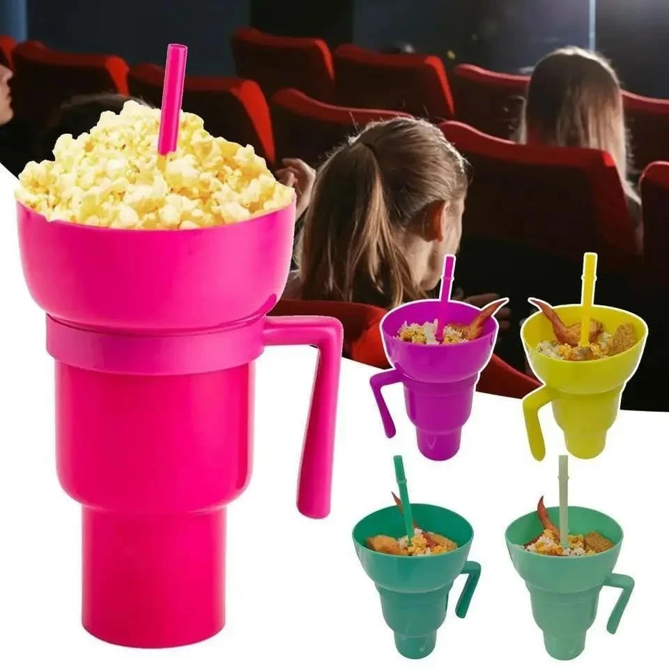 [UNIK88] Stadium Tumbler Cup Gelas Tempat Snack Mug House Gelas Plastik Dengan Tutup | AutoStock