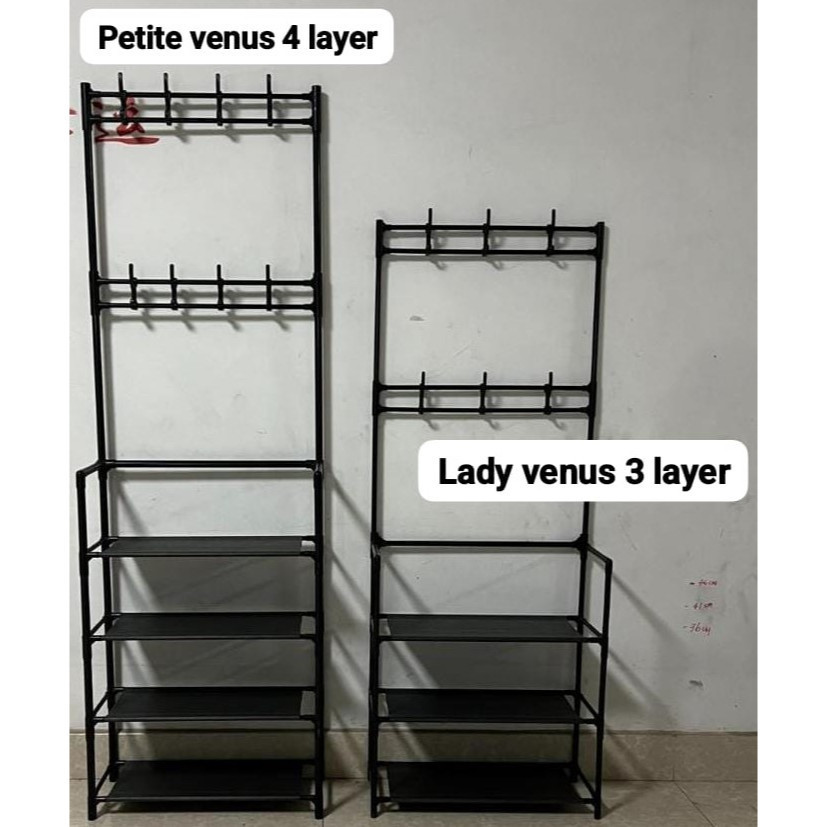Jual LADY VENUS 3 RACK / RAK GANTUNG BAJU / HANGER / HANGER JAKET TOPI ...