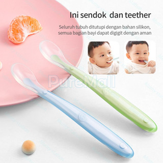 Jual Sendok Makan Bayi Lentur Sendok Makan Bayi Makan Bayi Silikon Shopee Indonesia