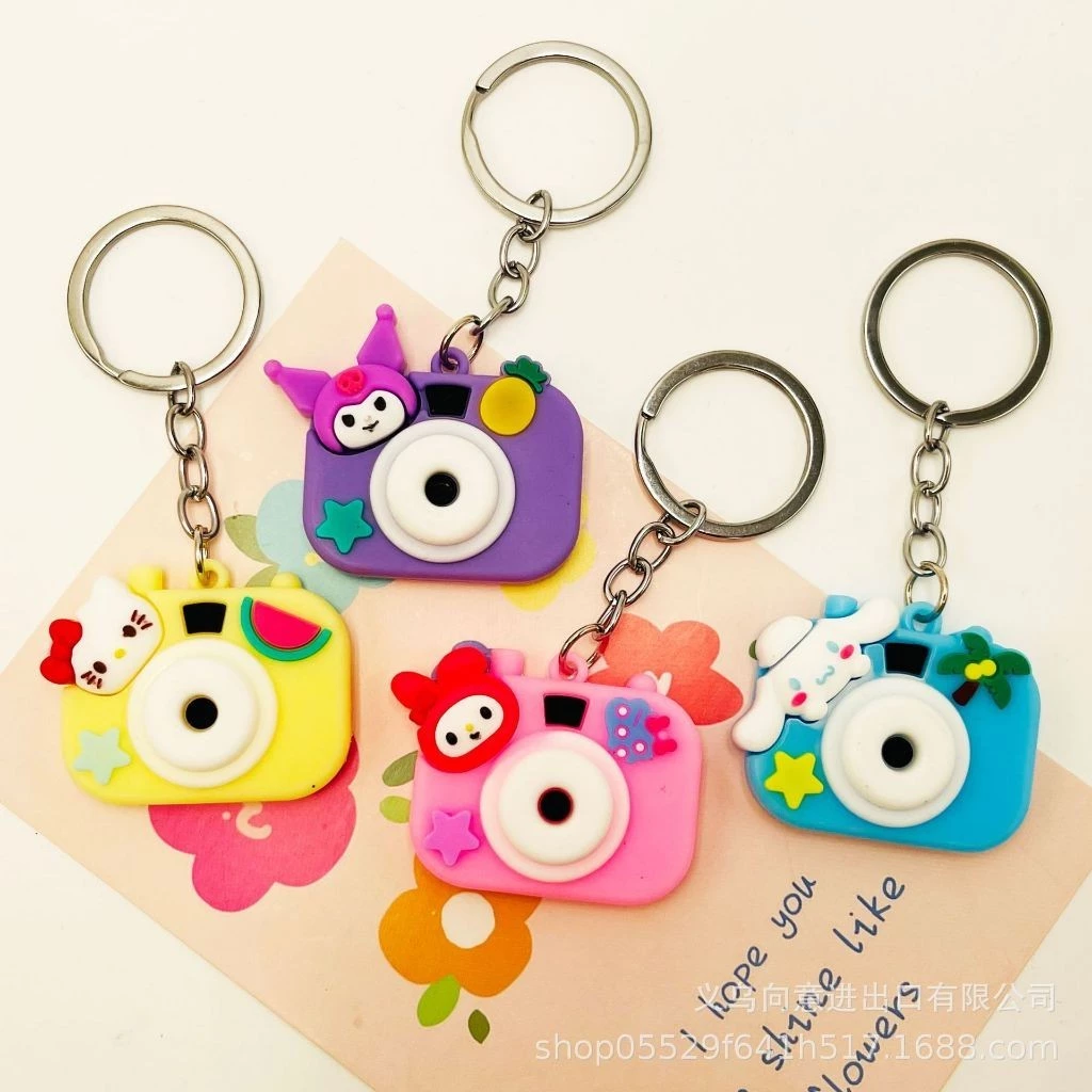 Gantungan Kunci Camera Karakter Epoxy PVC 4cm | AutoStock