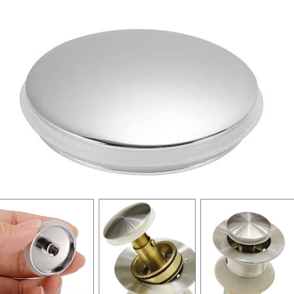 Jual 38mm Replacement Sink Basin Waste Plug Cap Easy PopUp Click Clack
