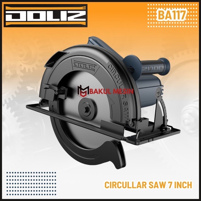 Jual DOLIZ BA117 Mesin Potong Kayu Circular Saw 7 Inch BA 117 Mesin ...