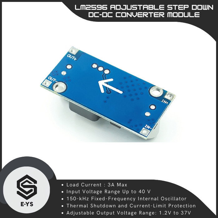 Jual LM2596 Adjustable Step Down DC-DC Converter Module | Shopee Indonesia