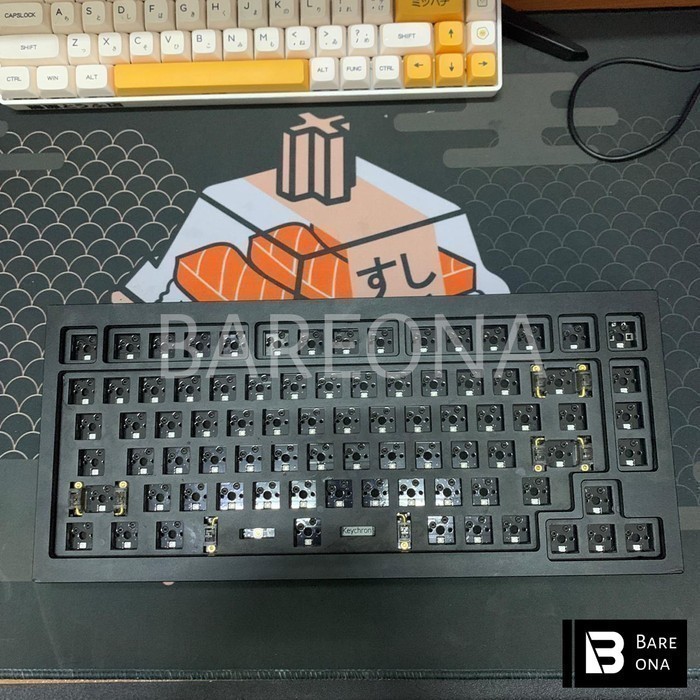 Jual Barebone Keychron Q1 Non Knob 75 DUROCK Stab Keyboard Mechanical