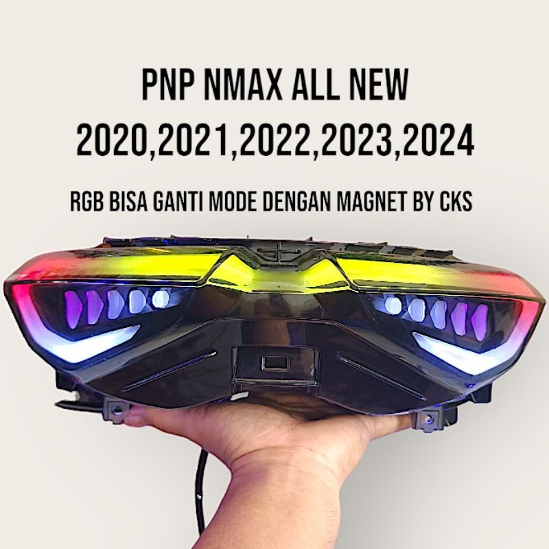 Jual FLASH SALE Stoplamp Nmax All New RGB CKs Lampu Belakang Led Motor ...