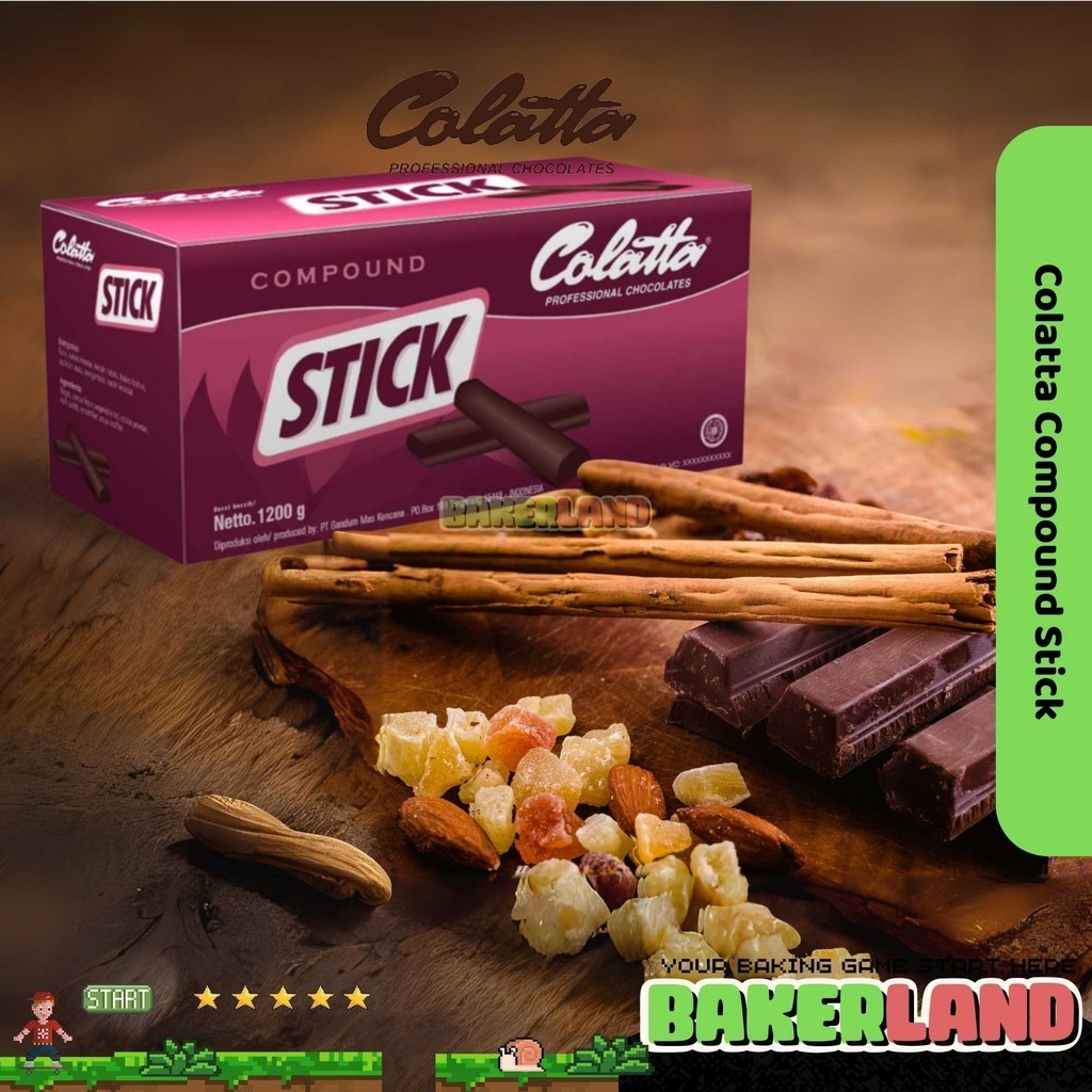 Jual Collata Compound Stick / Colatta / Collata Dark Chocolate / Coklat ...