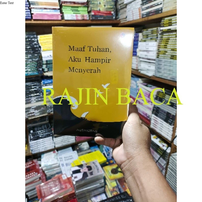 Jual Buku Maaf Tuhan Aku Hampir Menyerah Alfialghazi Shopee Indonesia