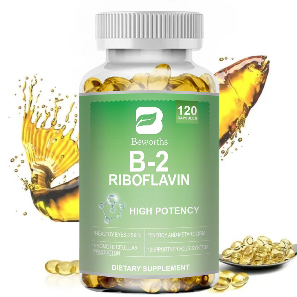 Jual BEWORTHS Vitamin B2 Riboflavin Capsules 300mg for Healthy Eyes