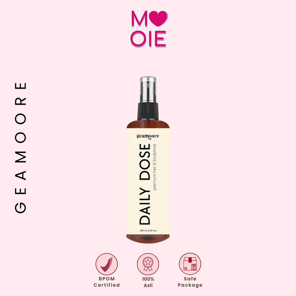 Jual Geamoore Daily Dose Hair & Body Mist Premium 250 ML | Shopee Indonesia