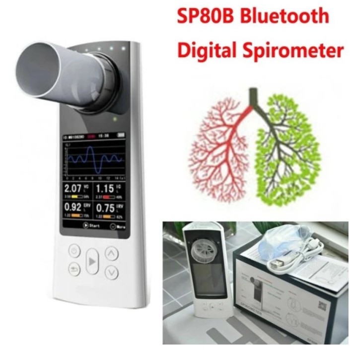 Spiromètre Portatif SPM-A Par CON-TEC - Neuf - Pour Tests Pulmonaires Et Respiratoires