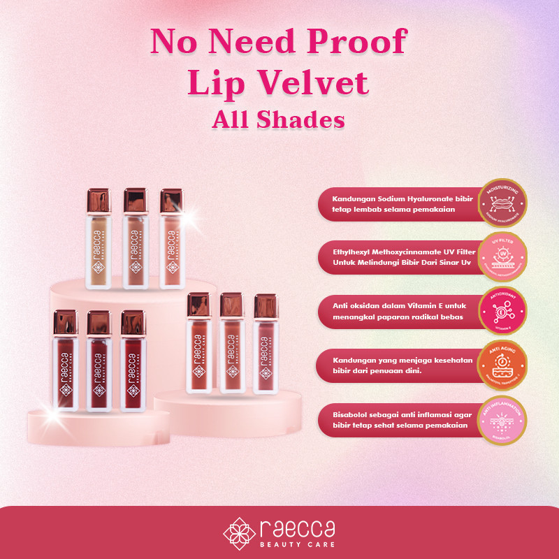 Jual Hierskin Beauty – RAECCA No Need Proof Lip Velvet ( RAE023 ...