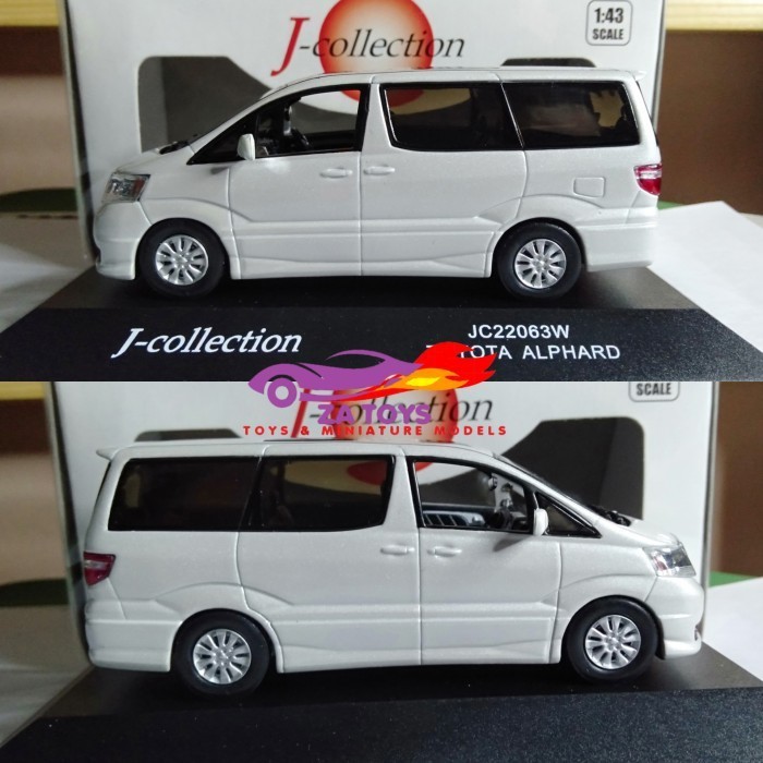 Jual AS27 Diecast Toyota Alphard G V6 First Gen White Pearl by J ...