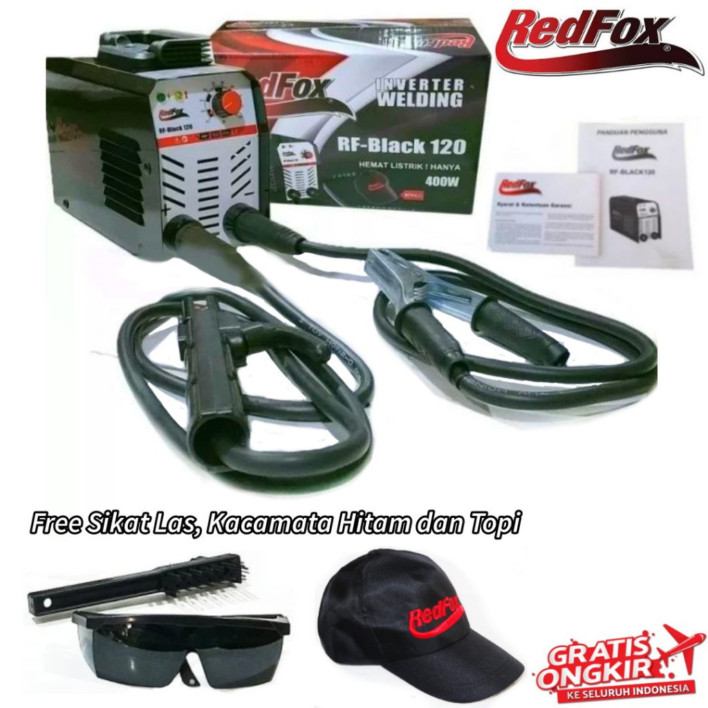 Jual Mesin Las Listrik 400watt Travo Las Listrik Redfox RF-BLACK120 ...