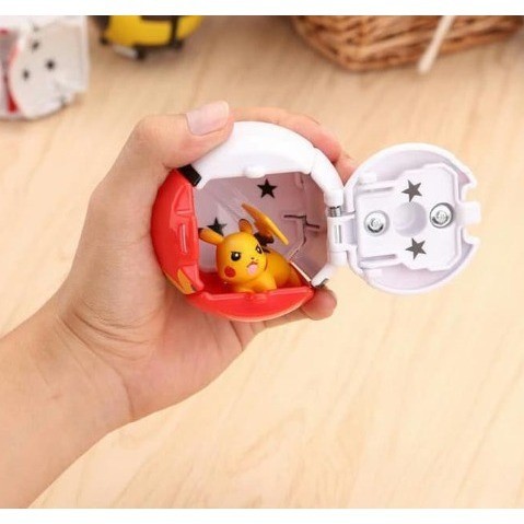 Jual Bola Pokemon Pokeball Lempar isi Figurin Pikachu Pokemon | Shopee ...