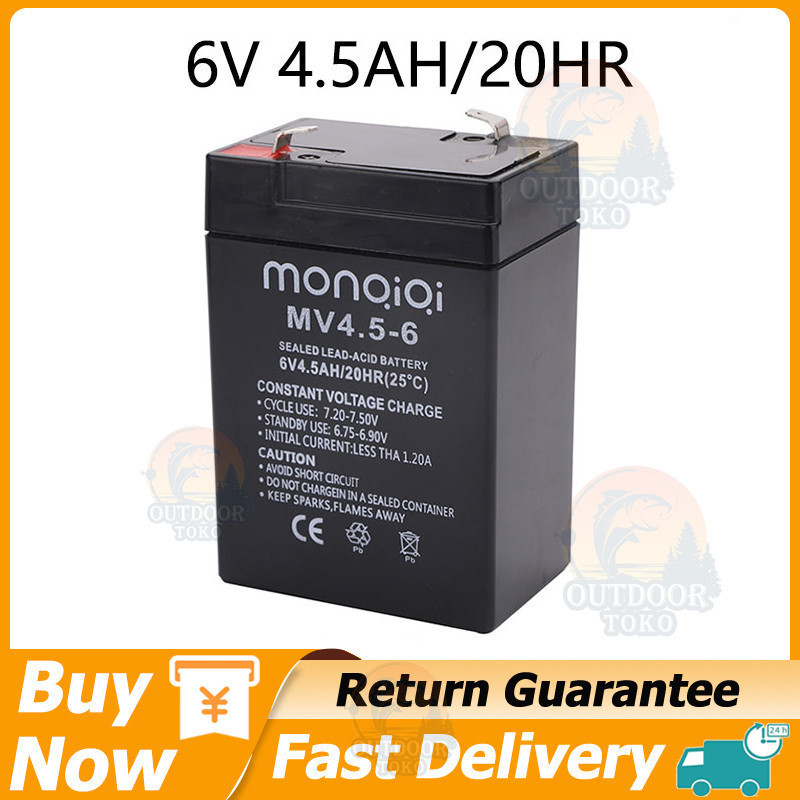 6 V4.5ah Batteria Ricaricabile Per Bambini Giocattolo Bilancia - Foto 6