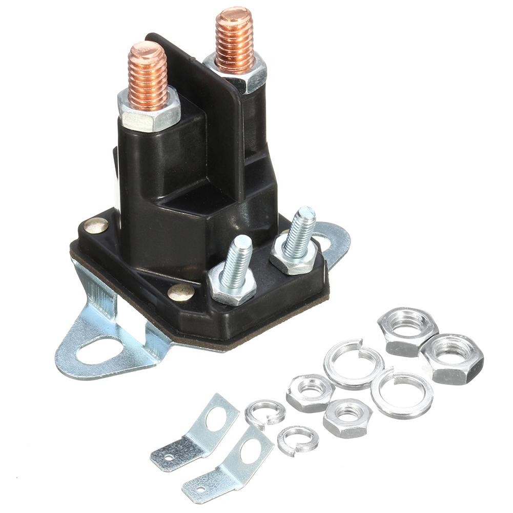 Universal Solenoid Starter Relay 3-pole Double Coupling Lawn Tracto