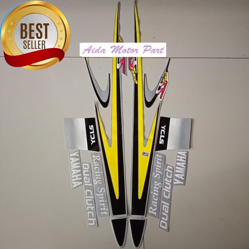 Jual Striping Stiker Polet motor Yamaha fizr fiz r f1 zr sstwo ss two ...