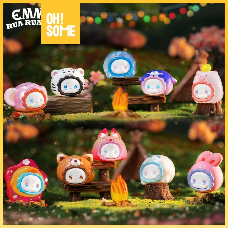 Jual OHSOME EMMA RUA RUA ZOO Series Small Blind Box 24 pcs （Random ...
