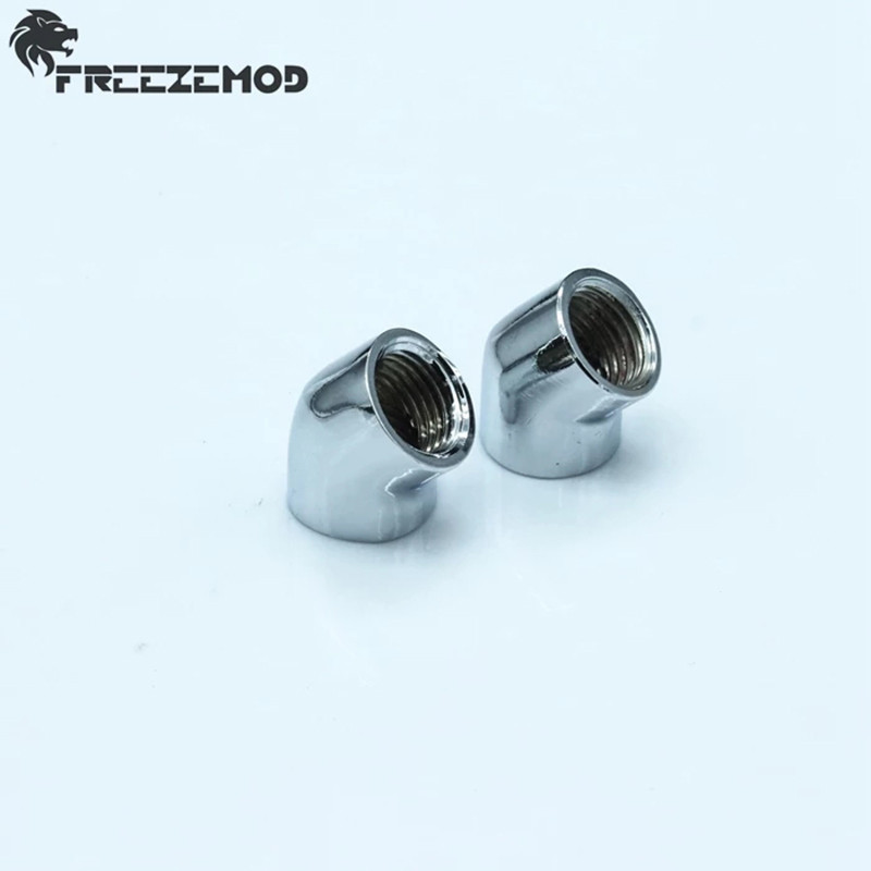 Jual FREEZEMOD double internal G1/4'' thread 45 degree Adapter computer ...
