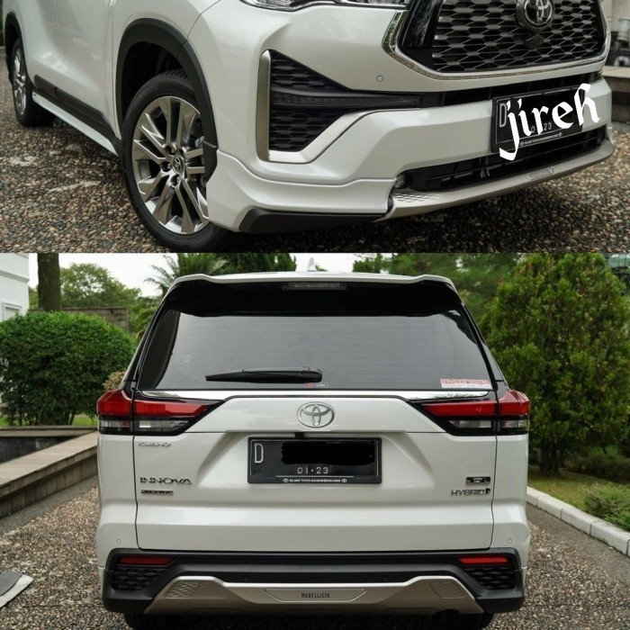 Jual bodykit innova zenix modellista bahan duraflex high quality pnp ...