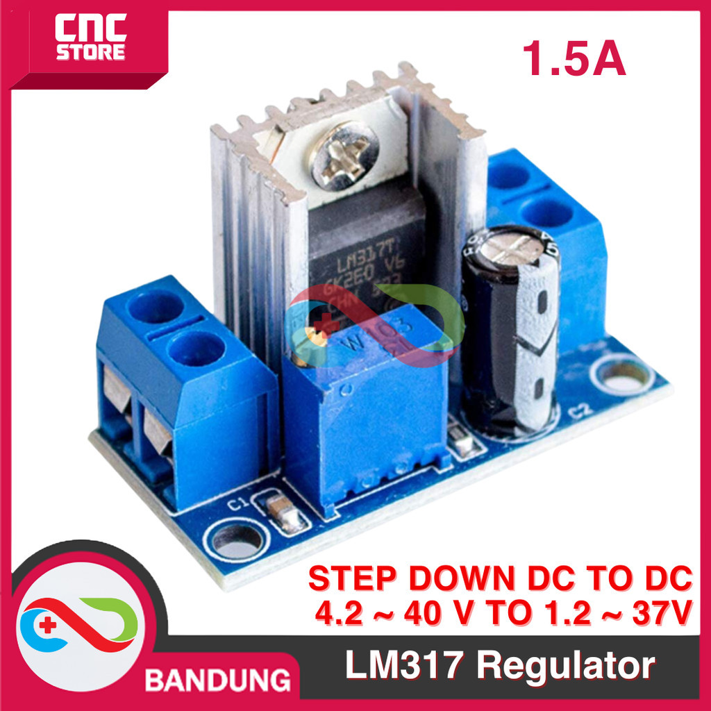 Jual MODULE LM317 DC TO DC CONVERTER STEP DOWN | Shopee Indonesia