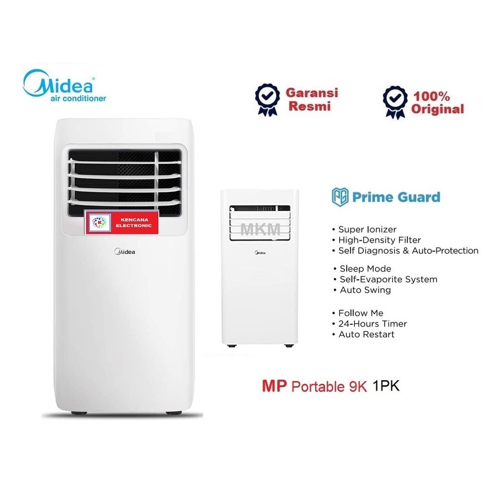 Jual Midea Mpha Crn Ac Portable Air Conditioner Pk Shopee Indonesia