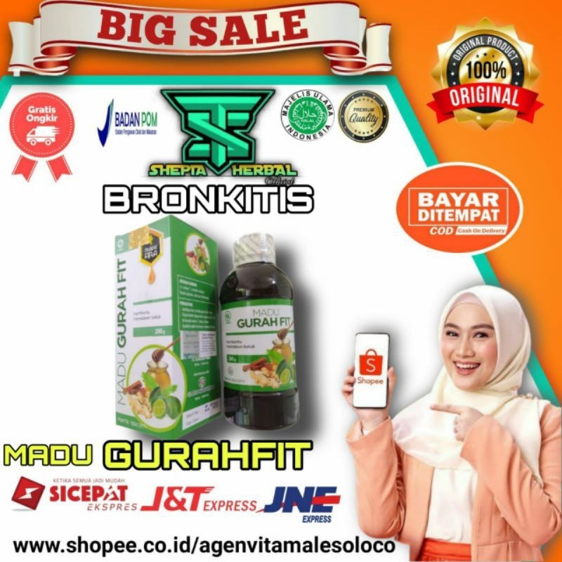 Jual Paket 3 Botol Madu GURAH FIT - GURAHFIT Asli Original Madu Herbal ...