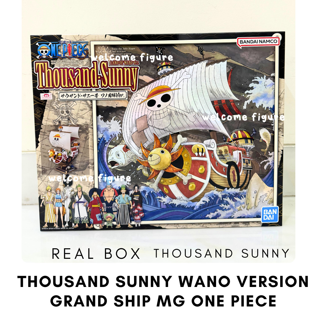 Jual One Piece Thousand Sunny Land Grand Ship Of Wano Ver Mg Bandai