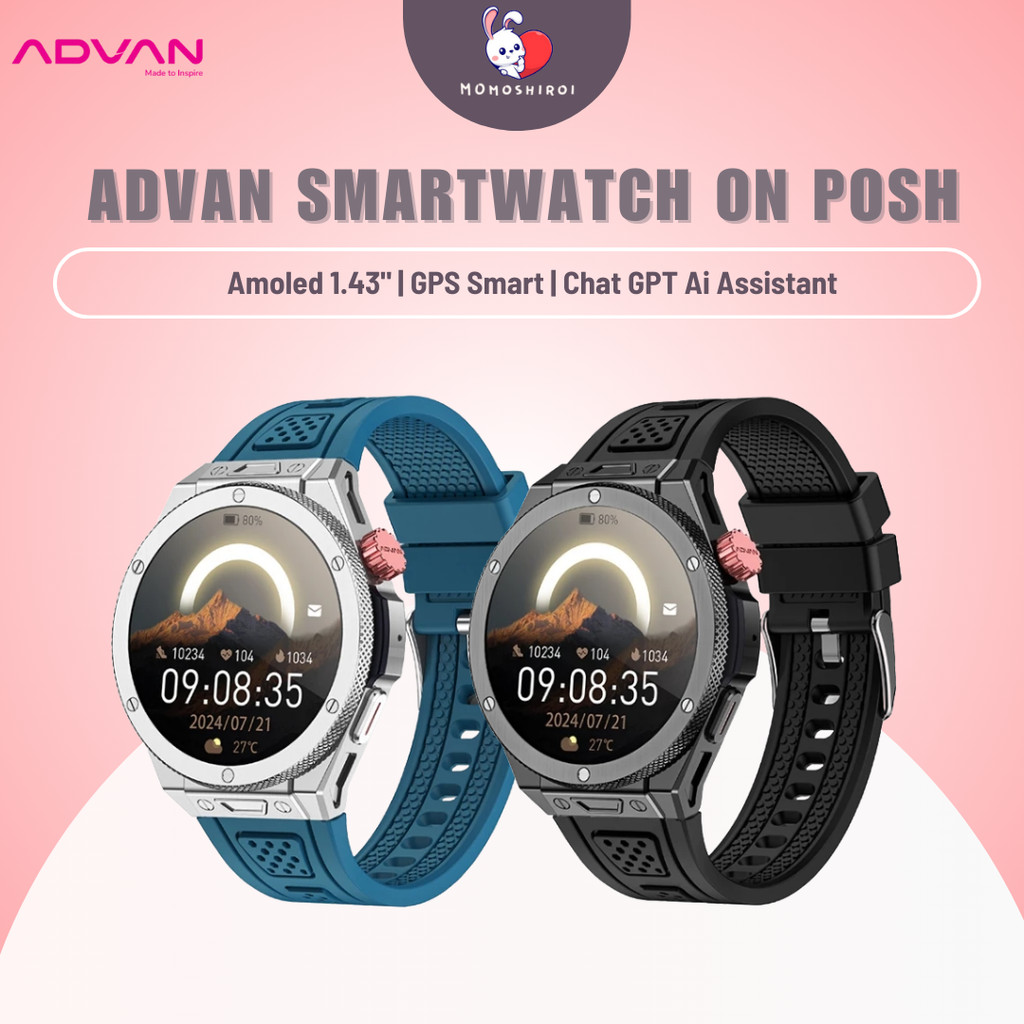 Jual ADVAN Smartwatch On Posh | Amoled 1.43