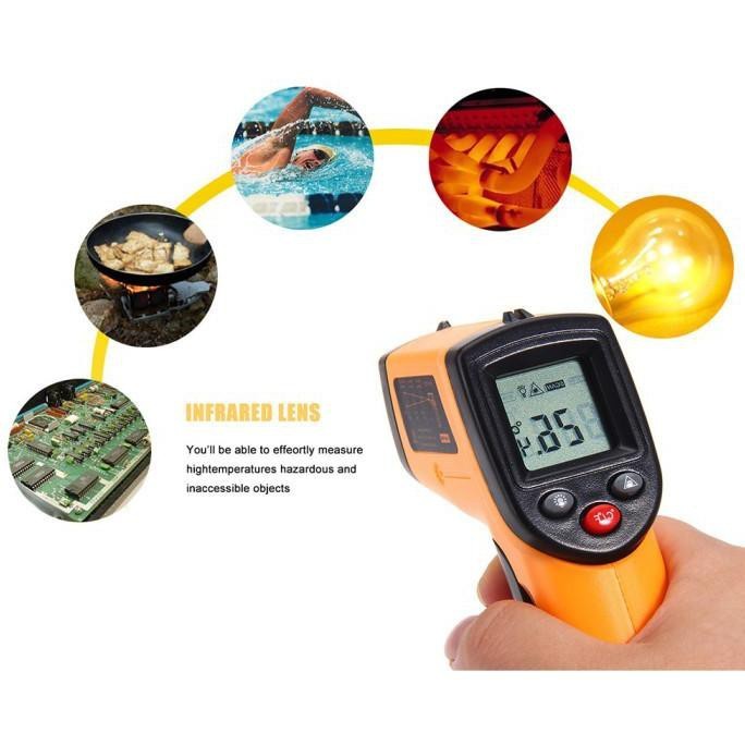 Jual G7 Termometer Thermometer Thermogun Taffware Industrial Laser ...
