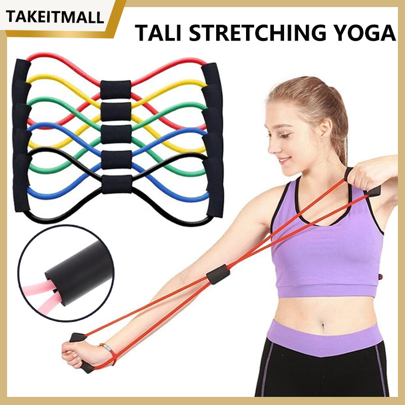 Jual Resistance Band/ Yoga Stretch Rope Resistance Bands/Fitness ...